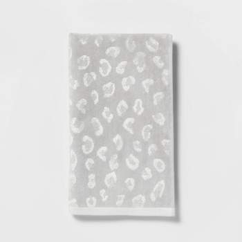 16x27 Checkerboard Hand Towel Gray/white - Threshold™ : Target