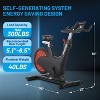 Exercise Bike, 5 In 1 Self-Powered Bike, 350 Lbs Weight Capacity, 32 Level Adjustable Magentic Resistance & Emergency Brake, Silent Belt Drive - 4 of 4