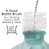 Lola Products Bottle Brush Cleaner, Durable Fiber Bristles Around Twisted Wire with Gripper Handle & Storage Hang Hole, Dishwasher Safe, 4 Pack - 4 of 4