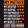 Men's Design By Humans Best Mother Description Hearts By OlaFami T-Shirt - 2 of 2
