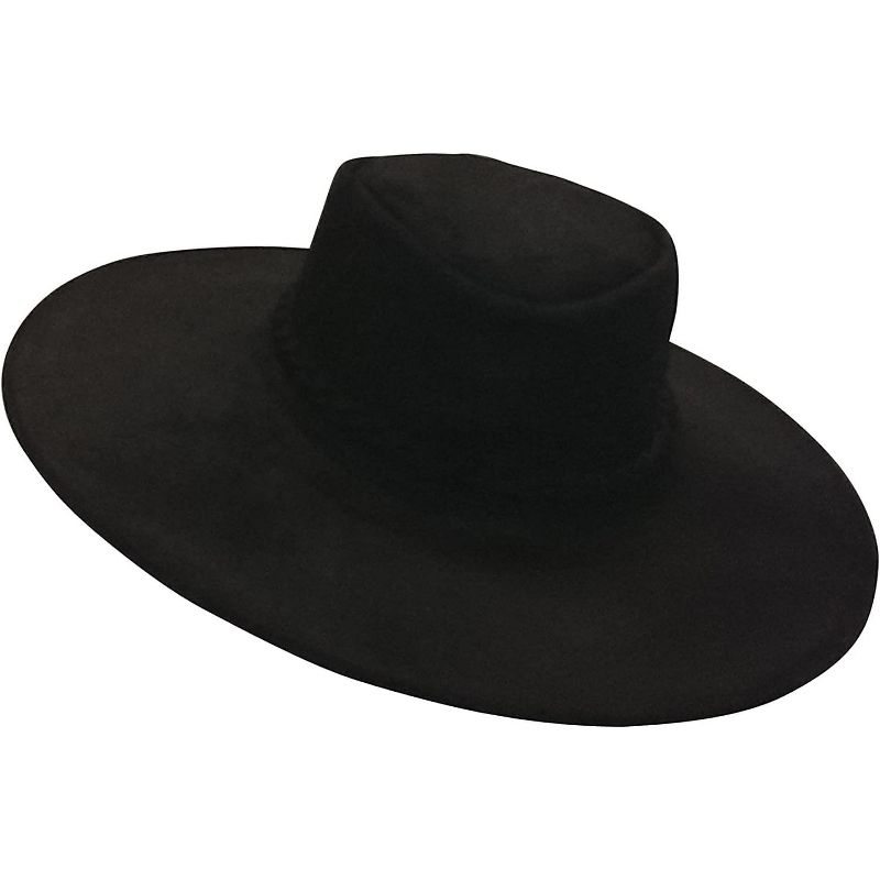 Underwraps Black Top Hat Adult Costume Accessory, 1 of 2