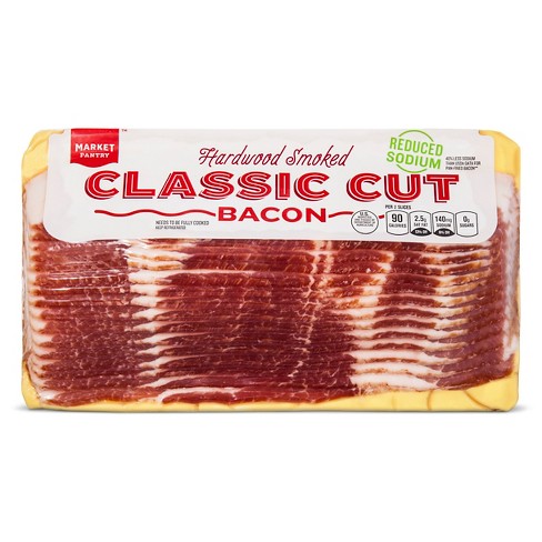 Hardwood Smoked Classic Cut Reduced Sodium Bacon 16oz Market