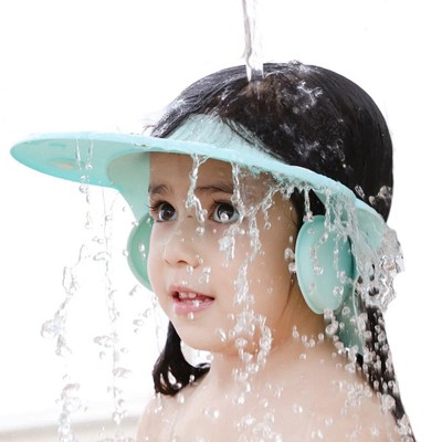 EMIRCEY Shampoo rinser shield Hat Adjustable head hair Visor Protection Toddler and Children