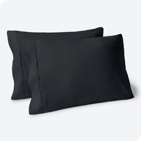 Ultra-soft Microfiber King Black Pillowcase Set By Bare Home : Target