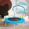 Belatt 36 Inch Mini Trampoline for Kids Ages 1-6 | Indoor/Outdoor Trampoline with Handle | Safe, Fun, and Durable for Toddlers - 2 of 4