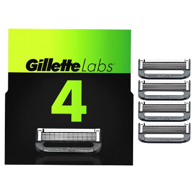 GilletteLabs Razor Blade Refills Compatible with Exfoliating Bar and Heated Razor
