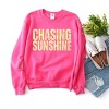 Simply Sage Market Chasing Sunshine Block Distressed Sweatshirt - 3 of 4