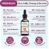 Why Not Natural Vitamin B Complex Liquid Drops – Organic, Vegan B1–B6, Biotin, Folate & Choline for Energy & Wellness - 2 of 4