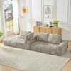 ModernLuxe L-Shaped Sectional Sofa, Chenille Sofa Couch, Left/Right Chaise Option, No Assembly Sleeper Couch - 4 of 4