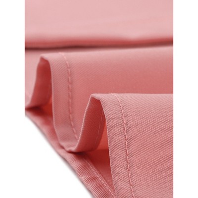 Женские платья INSPIRE CHIC Women's Vintage Peter Pan Collar Short Sleeve Button Down A-Line Mini Dress Medium Pink — фото 4