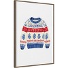 Amanti Art Norwegian wool jumper by Pictufy Studio Canvas Wall Art Print Framed - 2 of 4