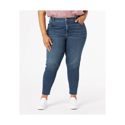 Denizen® From Levi's® Women's Plus Size High-rise Skinny Jeans - Pine Crest  22 : Target