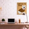Stupell Industries Coffee and Dogs Phrase French Bulldog Café Pet - 2 of 4