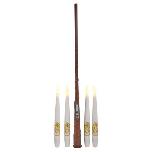 Kurt Adler Harry Potter™ Battery Operated 10 Floating Candles With Wand Remote Light Set - image 1 of 4