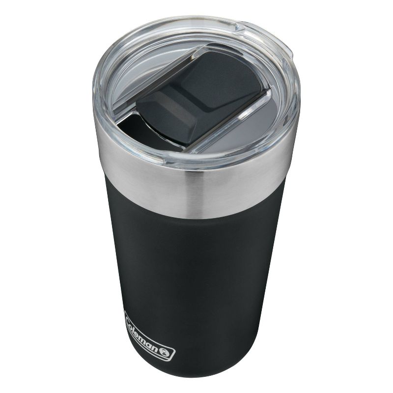 Coleman 20oz Stainless Steel Brew Vacuum Insulated Tumbler - Black, 4 of 9