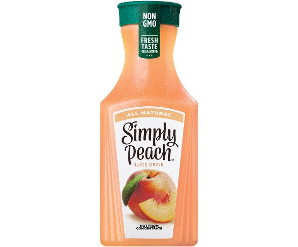 Simply Peach All Natural Juice Drink - 52 fl oz