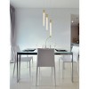 Elegant Lighting Weston 3 lights pendant in satin gold - 2 of 4