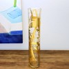 Slickblue Glass Cylinder Vase, Hand-Finished Display Piece, Slim Modern Style, Centerpiece Décor, Color and Size Options - 4 of 4