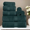 Luxury Cotton Heavyweight Ultra-Plush 8 Piece Towel Set by Blue Nile Mills - 2 of 4