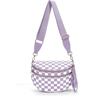BEAFUP Women's Nylon Fanny Pack - A Chic and Versatile Crossbody Bum Bag in Khaki for Street Style Enthusiasts