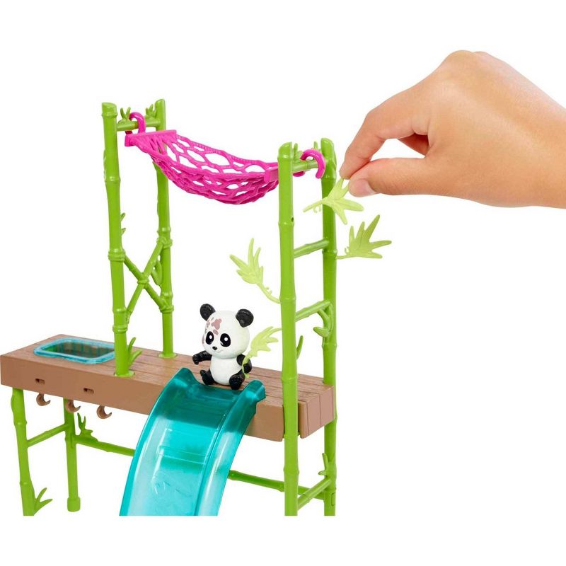 Barbie Panda Care and Rescue Playset with Color-Change and 20+ pc, 6 of 8