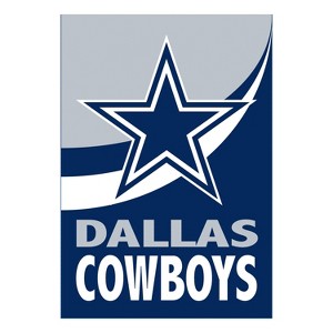 NFL Dallas Cowboys Garden Flag 12x18 Double Sided, Officially Licensed Sports Flags For Outside, Indoor and Outdoor Flags for Football Fans - 1 of 1