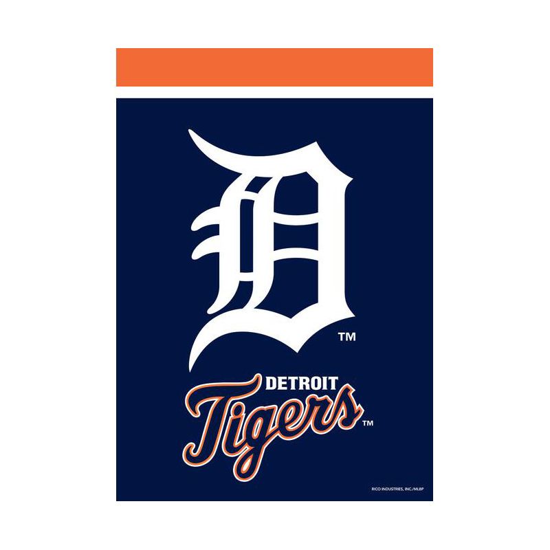 Briarwood Lane Detroit Tigers Garden Flag MLB Licensed 18" x 12.5", 1 of 4