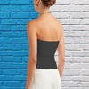 Womens Tube Tops Twist Front Summer Strapless Sleeveless Tank Tops Going Out Camisole Knit Beach Vacation Outfits - 4 of 4