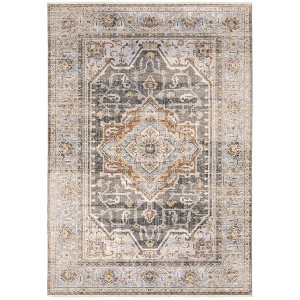 Oriental Weavers Maharaja 1803X Grey/ Blue Indoor Area Rug - 5'3" x 7'6" - 1 of 4