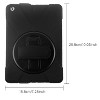 MyBat iPad Case with 360° Rotating Kickstand for Apple iPad 5 iPad 6, Hand Strap & Pen Holder – Heavy Duty Shockproof Cover - 4 of 4