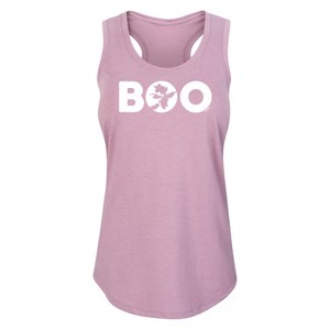 Women's - Disney - Minnie Silhouette Graphic Racerback Tank - 1 of 4