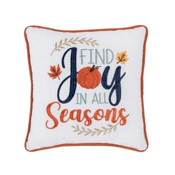 C&F Home Find Joy In All Seasons Pillow