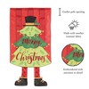 Magnolia Garden Merry Christmas Tree 13 x 24 Inch Polyester Crazy Legs Garden Flag - 2 of 2