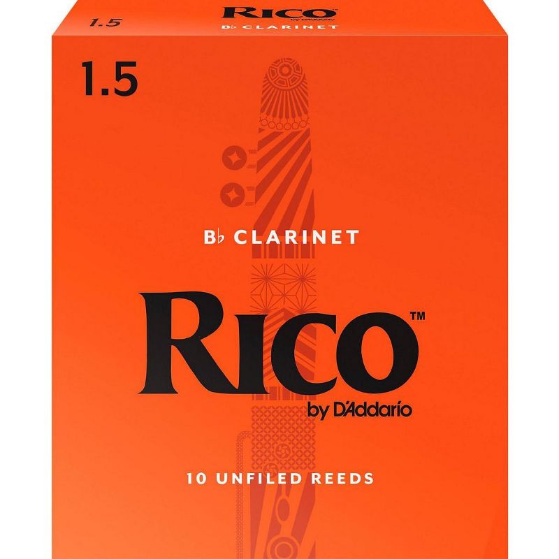 Rico Bb Clarinet Reeds, Box of 10, 2 of 4