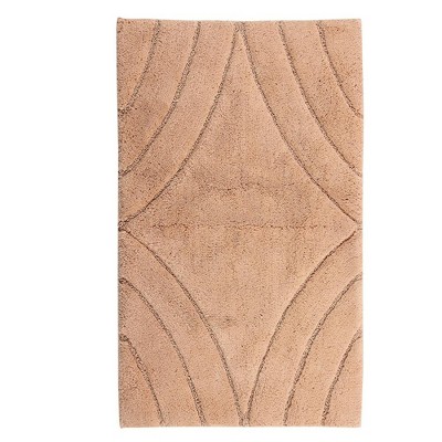 Knightsbridge Diamond 220 GSF Non Skid Back Bath Rug 21" x 34"