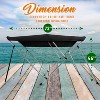 3 Bow Bimini Top Boat Cover for Protection with UV-Resistant Material, Adjustable Fit, Gray - 2 of 4