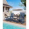 Outdoor Side Table 18 x 15 inch,  2-Tier Patio Side Tables for Outside, All-Weather End Table for Patio Pool Deck Indoor Backyard - 3 of 4