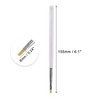 Unique Bargains Fantasy Color Nail Painting Brushes for Polish Painting Home DIY Yellow 1 Pc - 4 of 4
