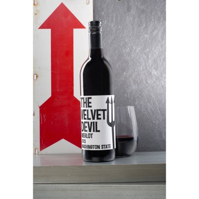 The Velvet Devil Merlot Red Wine by Charles Smith - 750ml Bottle