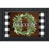 Briarwood Lane Doormat 30x18 Indoor Outdoor Farmhouse Wreath Spring For Spring Doormat - 2 of 4