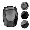 Unique Bargains Folding Round Laundry Basket 14.17"x22.83" 1 Pc - 3 of 4