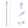 Unique Bargains Washable Replacement Straw and Cover 1 Set - 3 of 4