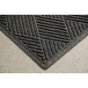 WaterHog 8.5"x30" Set of 4 Diamonds Indoor/Outdoor Stair Treads Door Mats - 3 of 4