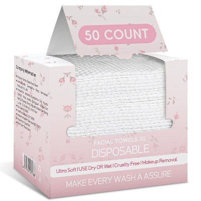 FAAYFIAN Disposable Face Towels XL Lint-Free And Odor-Free Dry Faces Wipes,Suitable For Daily Care Of Sensitive Skin