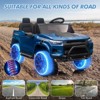 24V 2-Seater Kids Ride On Truck Electric Car for Toddlers Battery Powered Ride On Toy with Remote Control, Trunk, Soft Start, LED Lights, Music - 3 of 4