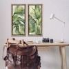 Stupell Industries Swaying Green Palms, 15" x 31" - 2 of 4
