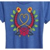 Women's - Country Casuals - Goth Western Horseshoe Short Sleeve Graphic T-Shirt - 2 of 4