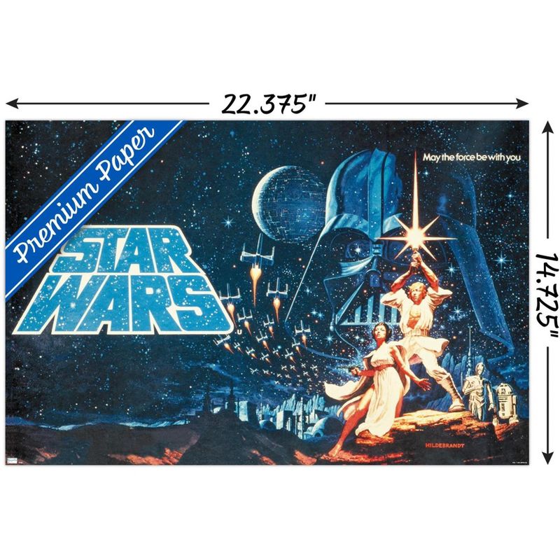 Trends International Star Wars: A New Hope - Horizontal Banner Unframed Wall Poster Prints, 3 of 7