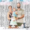 KatchOn, Large Silver Backdrop Curtain - 3.2x8 Feet,  Silver Fringe Backdrop for Silver Party Decorations - 4 of 4