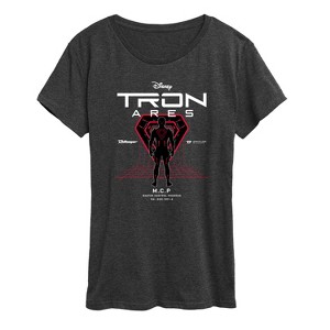 Women's - TRON Ares - Tron Dark Digital Short Sleeve Graphic T-Shirt - 1 of 4